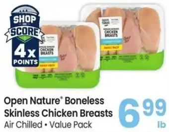 Open Nature Boneless Skinless Chicken Breasts