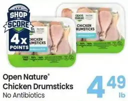 Albertsons Open Nature Chicken Drumsticks offer