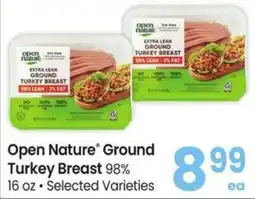 Albertsons Open Nature Ground Turkey Breast offer