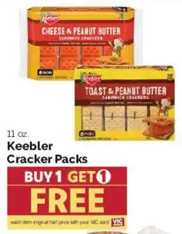 Harris Teeter Keebler Cracker Packs offer