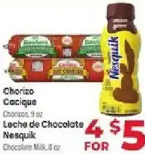 Supermercado El Rancho Chorizo Cacique offer