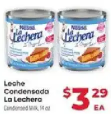 Supermercado El Rancho Nestle condensed milk offer