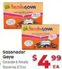 Supermercado El Rancho Sazonador Goya offer