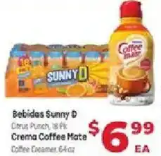 Supermercado El Rancho Bebidas Sunny D Citrus Punch offer