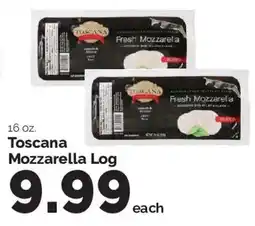 Harris Teeter Toscana Mozzarella Log offer