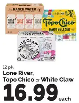 Harris Teeter Lone River, Topo Chico or White Claw offer