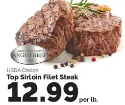 Harris Teeter Harris Teeter Reserve Angus Beef Top Sirloin Filet Steak offer