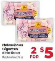 Supermercado El Rancho Marshmallows offer