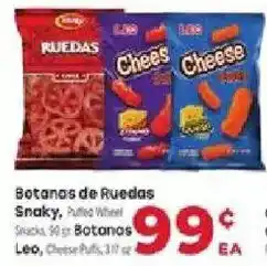 Supermercado El Rancho Botanas de Ruedas Snaky, Pulled Wheel offer
