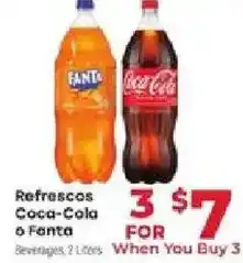 Supermercado El Rancho Coca-Cola or Fanta offer
