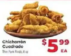Supermercado El Rancho Chicharrón Cuadrado offer