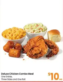 Albertsons Deluxe Chicken Combo Meal offer