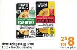 Albertsons Three Bridges Egg Bites offer