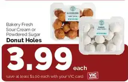 Harris Teeter Bakery Fresh Donut Holes offer