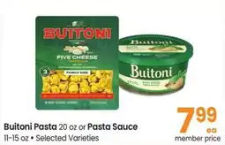 Albertsons Buitoni Pasta or Pasta Sauce offer