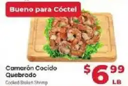 Supermercado El Rancho Cooked Broken Shrimp offer