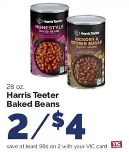 Harris Teeter Harris Teeter baked beans offer