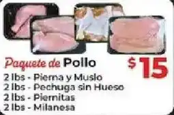 Supermercado El Rancho Paquete de Pollo offer