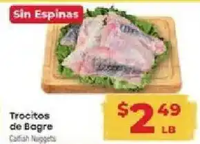 Supermercado El Rancho Catfish Nuggets offer