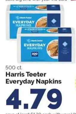 Harris Teeter Harris Teeter Everyday Napkins offer