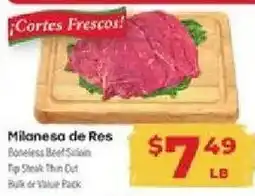 Supermercado El Rancho Milanesa de Res offer
