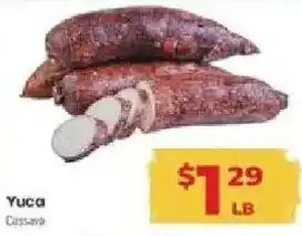 Supermercado El Rancho Yuca Cassava offer