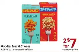 Albertsons Goodles Mac & Cheese offer