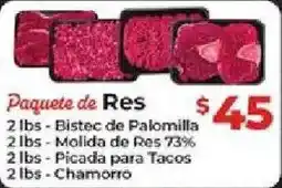Supermercado El Rancho Paquete de Res offer