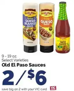 Harris Teeter Old El Paso Sauces offer