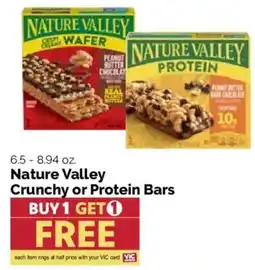 Harris Teeter Nature Valley Crunchy or Protein Bars offer