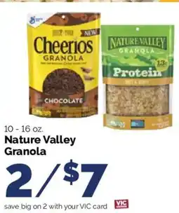 Harris Teeter Nature Valley Granola offer