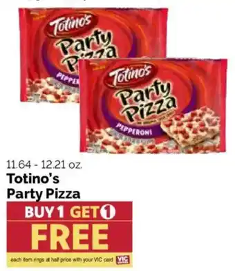 Harris Teeter Totino's Party Pizza offer
