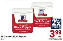 Albertsons McCormick Black Pepper offer