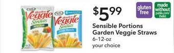 Publix Sensible Portions Garden Veggie Straws offer