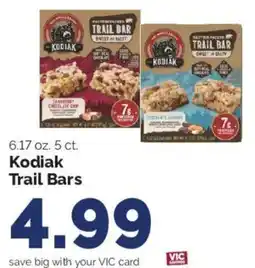 Harris Teeter Kodiak Trail Bars offer