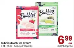Albertsons Bubbies Mochi Ice Cream offer