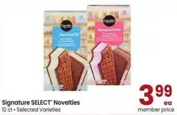Albertsons Signature SELECT Novelties offer
