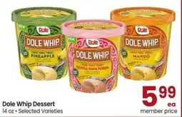 Albertsons Dole Whip Dessert offer