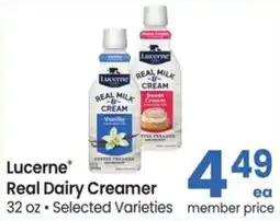 Albertsons Lucerne Real Dairy Creamer offer