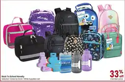 Albertsons Back To School Novelty offer