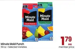 Albertsons Minute Maid Punch offer