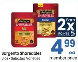 Albertsons Sargento Shareables offer