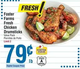 Smart & Final Foster Farms Fresh Chicken Drumsticks offer