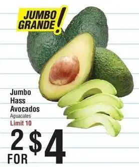 Jumbo Hass Avocados