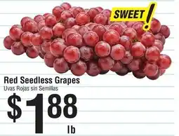 Smart & Final Red Seedless Grapes offer