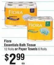 Smart & Final Fiola essentials bath tissue offer