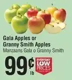 Smart & Final Gala Apples or Granny Smith Apples offer