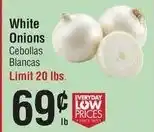 Smart & Final White Onions offer