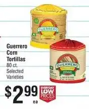 Smart & Final Guerrero corn tortillas offer