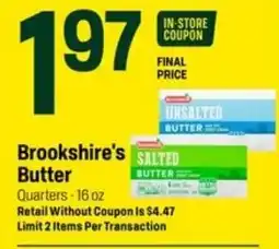 Super 1 Foods Brookshire's Butter offer